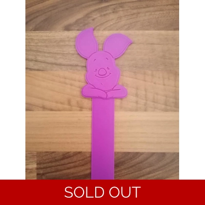 Disney Winnie The Pooh Piglet 3D Printed Bookmark
